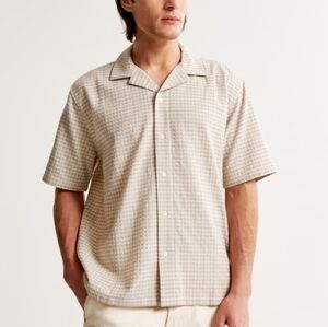 Abercrombie And Fitch Men's Checkered Shirt‎